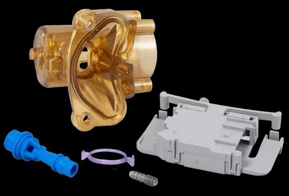 Liquid silicone injection molding parts